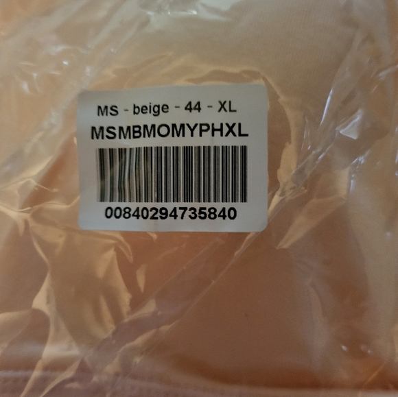 (2) Momma's Shop Comfy 2-in-1 Nursing & Maternity Bras. 1 Pink/1 Peach. XL. NWT. - Picture 11 of 15